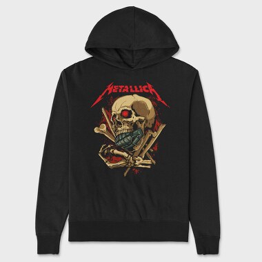 METALLICA Art2, Hanorac Oversize Barbati (Unisex)
