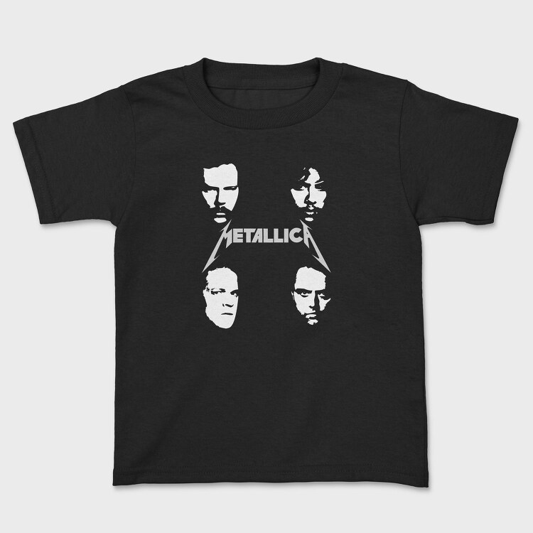 METALLICA Faces, Tricou Copii