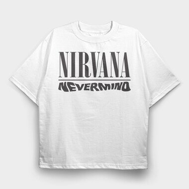 NIRVANA Nevermind, Tricou Oversize Barbati (Unisex)