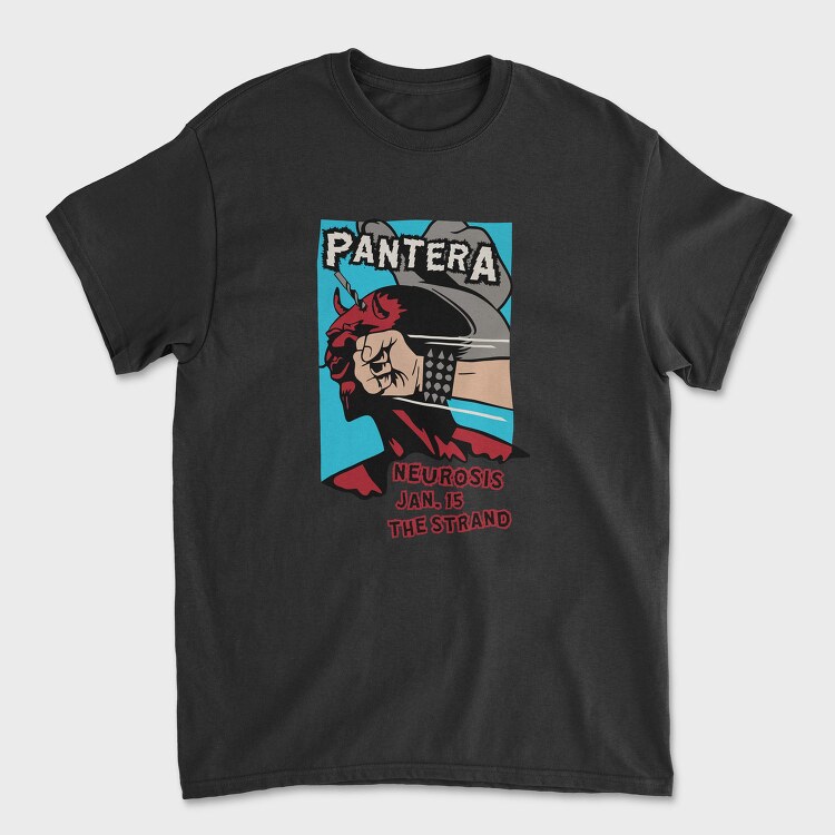 PANTERA Art1, Tricou Barbati (Unisex)