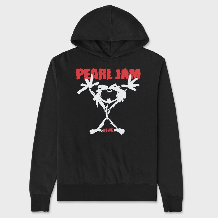 PEARL JAM Alive, Hanorac Oversize Barbati (Unisex)