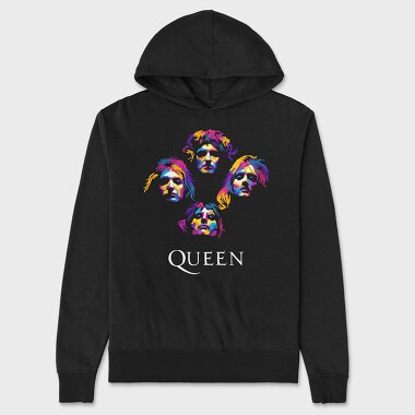 QUEEN Art3, Hanorac Oversize Barbati (Unisex)