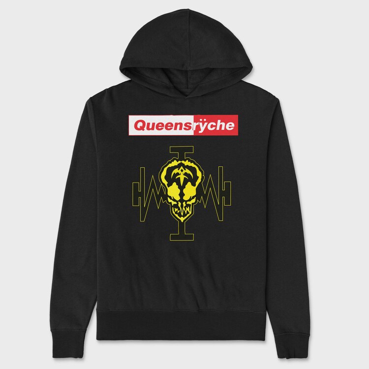 QUEENSRYCHE, Hanorac Oversize Barbati (Unisex)