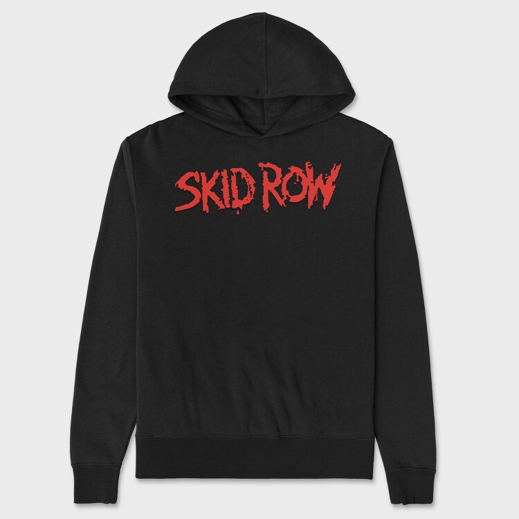 SKID ROW Band Name logo, Hanorac Oversize Barbati (Unisex)
