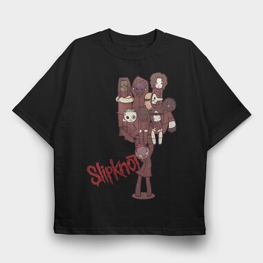 SLIPKNOT Art2, Tricou Oversize Barbati (Unisex)