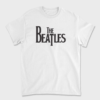 THE BEATLES Logo Name Art, Tricou Barbati (Unisex)