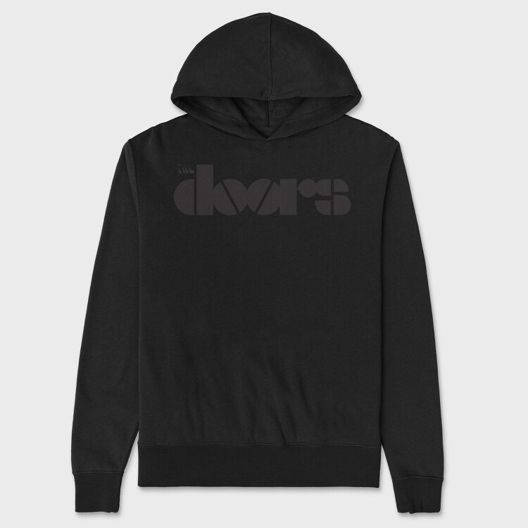 THE DOORS Band logo name, Hanorac Oversize Barbati (Unisex)