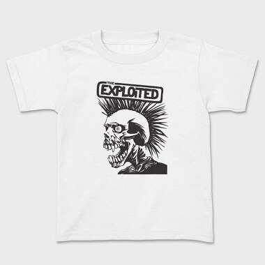 THE EXPLOITED B&W, Tricou Copii