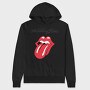 THE ROLLING STONES, Hanorac Oversize Barbati (Unisex)