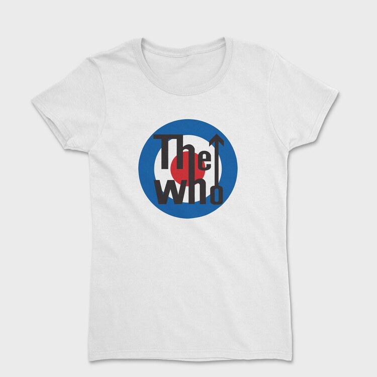 THE WHO Band logo Art, Tricou Femei