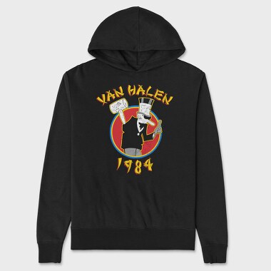 VAN HALEN 1984 Art, Hanorac Oversize Barbati (Unisex)