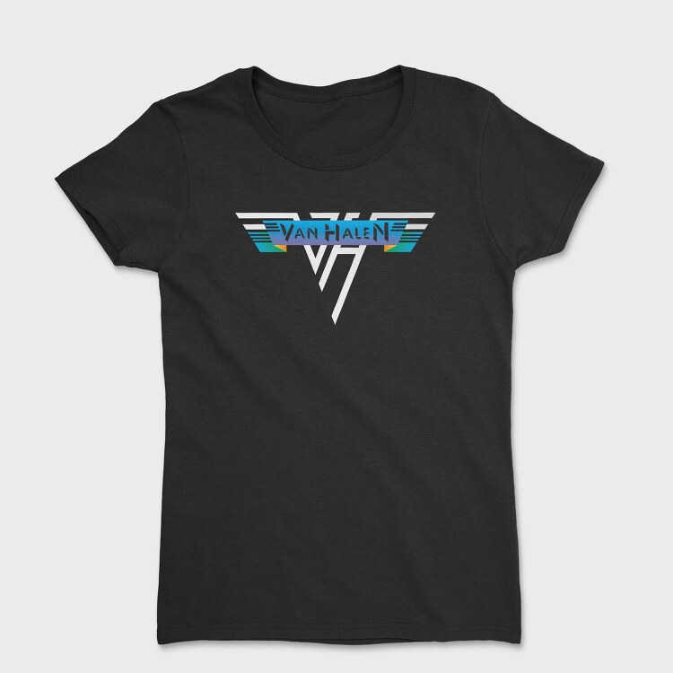 VAN HALEN One logo Art, Tricou Femei