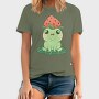 Frog Cute Strawberry, Tricou Barbati (Unisex)