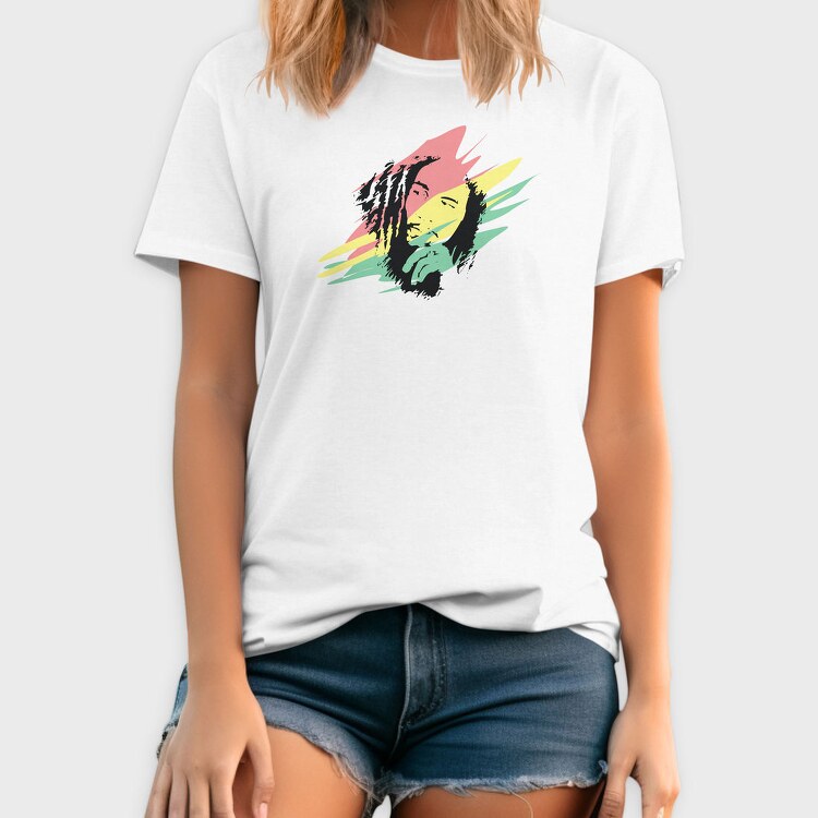 BOB MARLEY Art2, Tricou Barbati (Unisex)