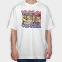 RHCP Art1, Tricou Oversize Barbati (Unisex)