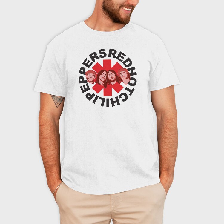 RHCP Art2, Tricou Barbati (Unisex)