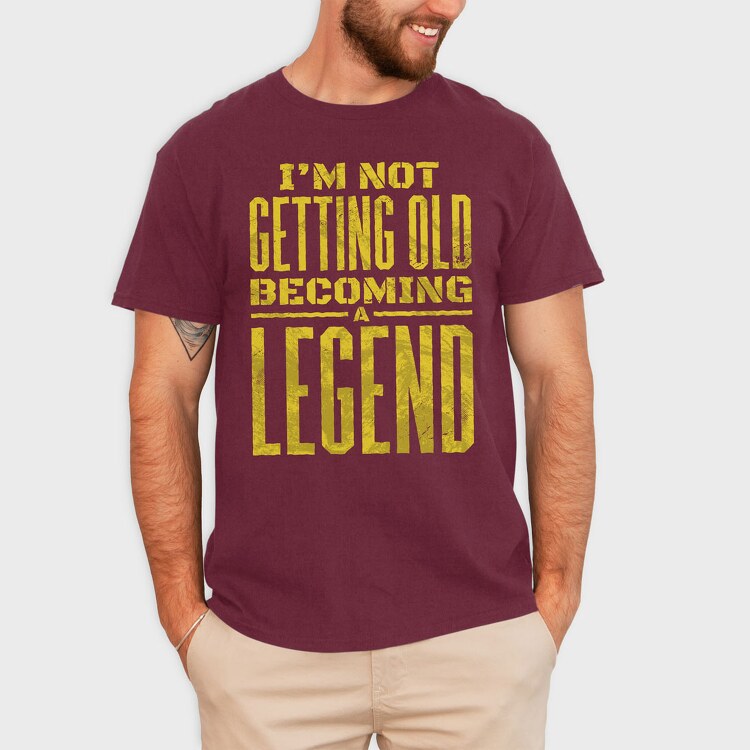 Becoming a Legend, Tricou Barbati (Unisex)