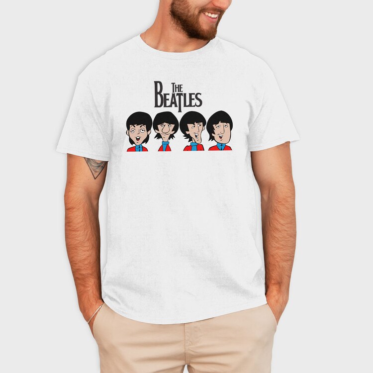 THE BEATLES, Tricou Barbati (Unisex)