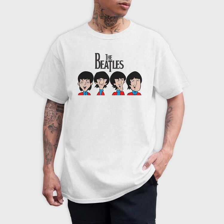THE BEATLES, Tricou Barbati (Unisex)