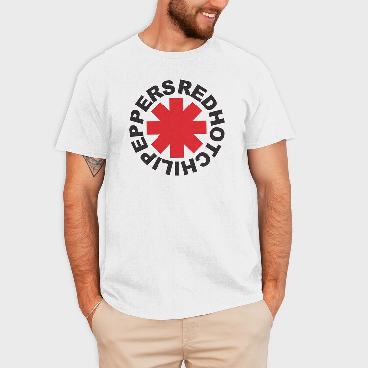RHCP Band Logo Art, Tricou Barbati (Unisex)