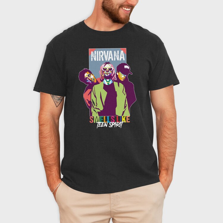 NIRVANA Art1, Tricou Barbati (Unisex)