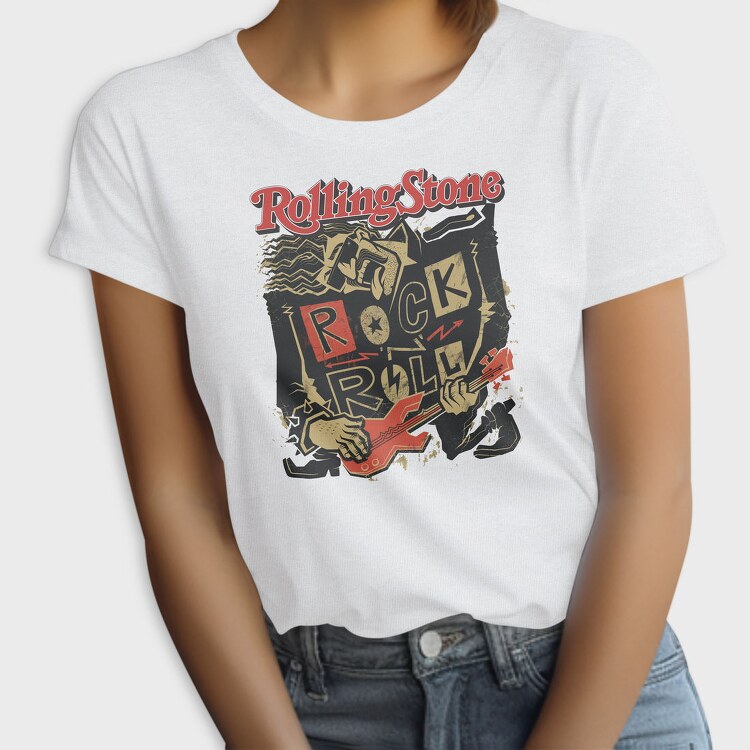 ROLLING STONE Rock N Roll, Tricou Femei