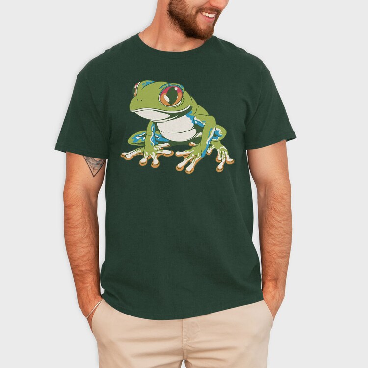 Frog, Tricou Barbati (Unisex)