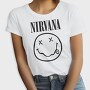 NIRVANA logo Album Art, Tricou Femei
