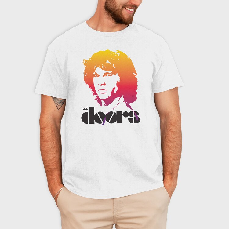 THE DOORS, Tricou Barbati (Unisex)