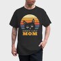 Best Cat Mom Retro, Tricou Barbati (Unisex)
