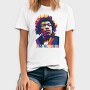 J HENDRIX Art1, Tricou Barbati (Unisex)