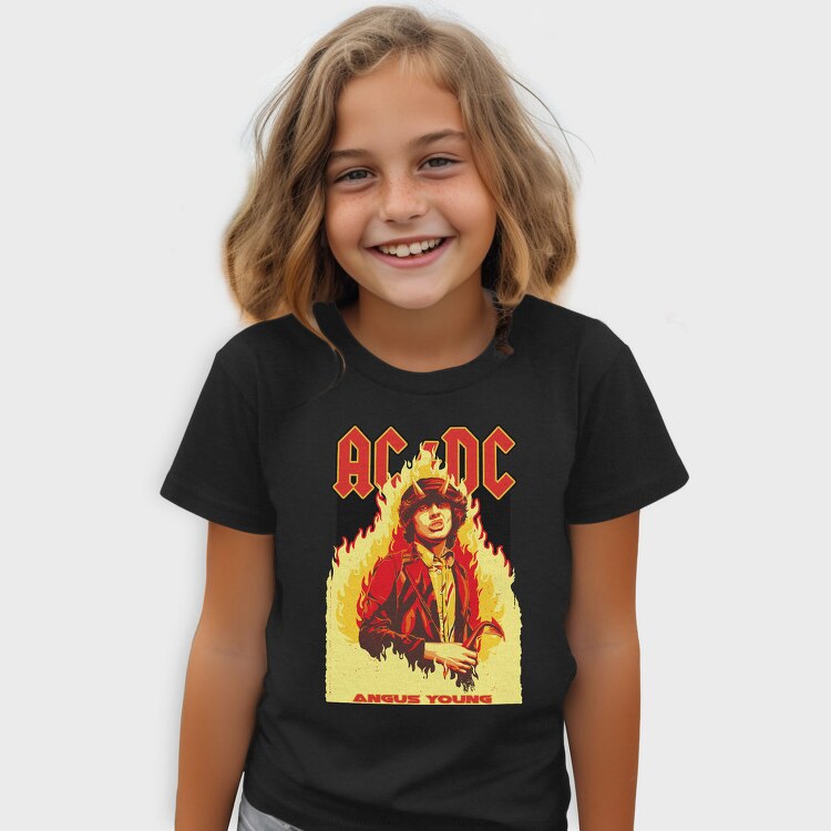 ANGUS YOUNG Art1, Tricou Copii