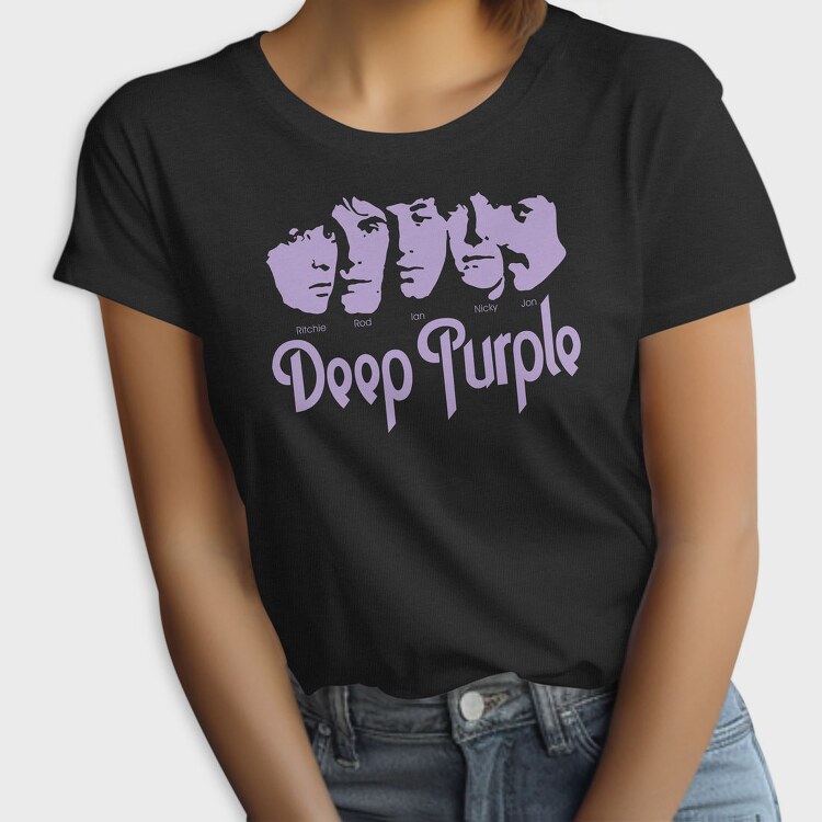 DEEP PURPLE Art1, Tricou Femei