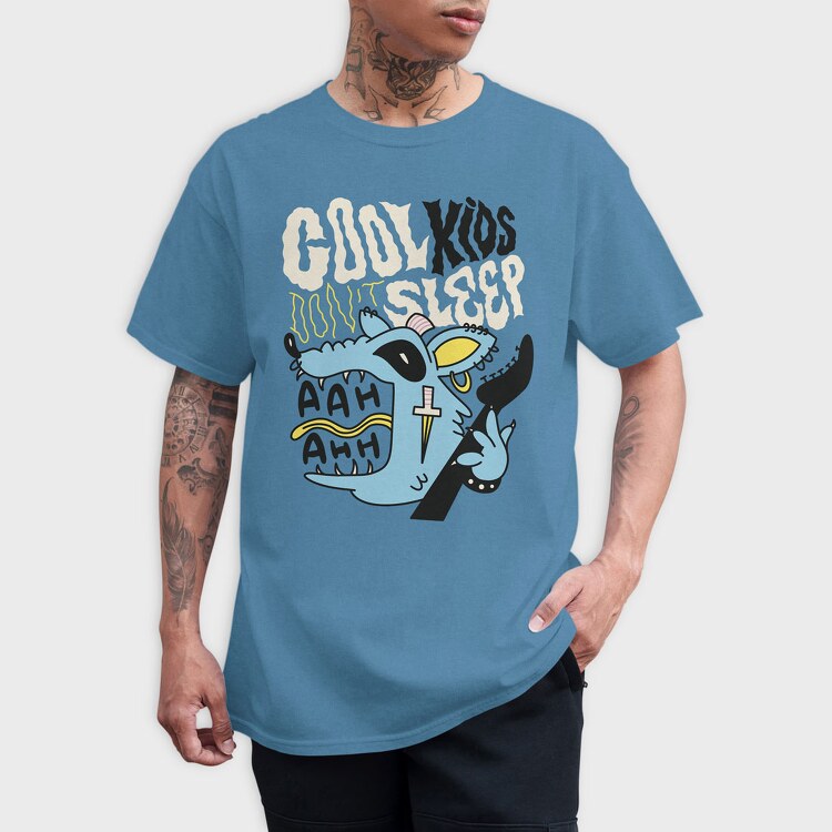 Cool Kids Dont Sleeep, Tricou Barbati (Unisex)