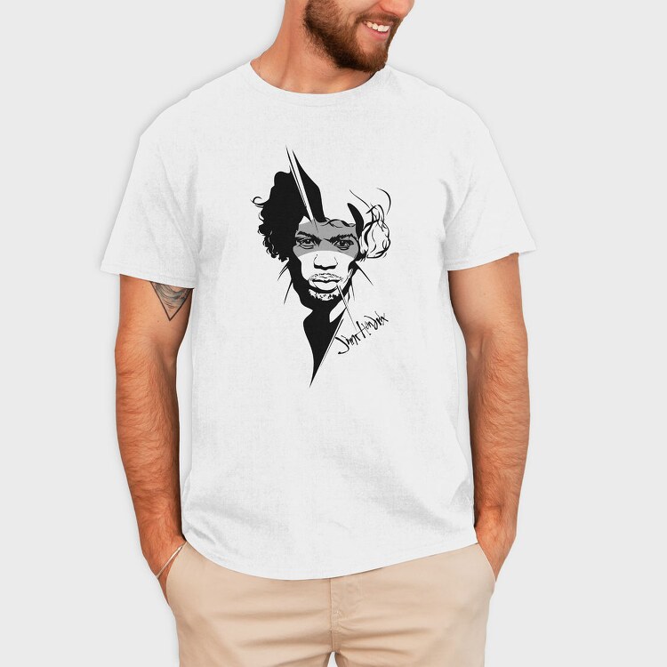 JIMI HENDRIX 1, Tricou Barbati (Unisex)
