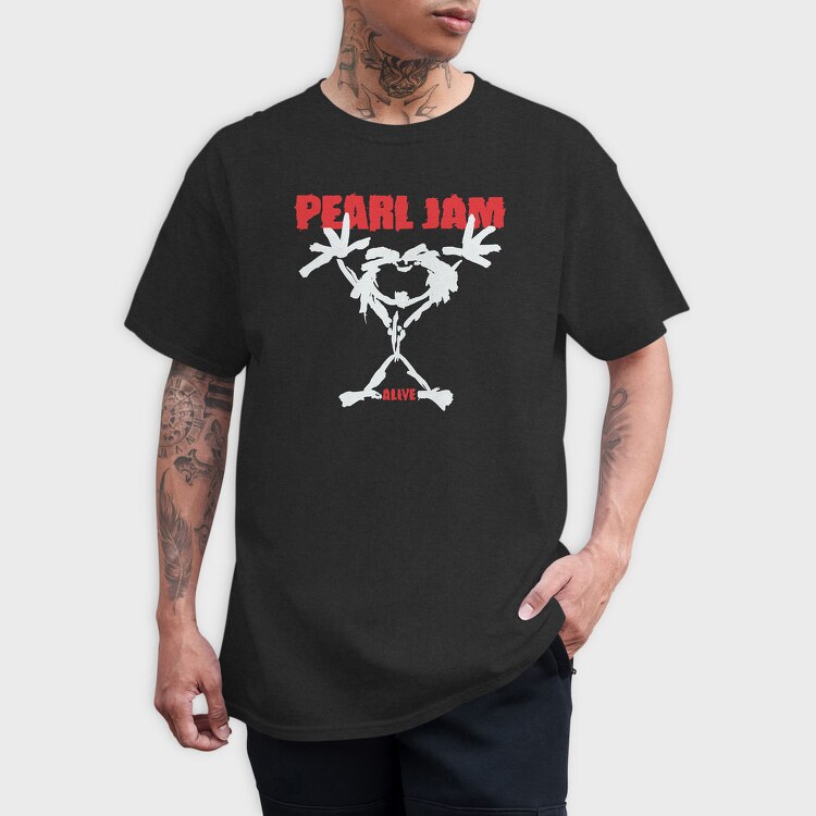 PEARL JAM Alive, Tricou Barbati (Unisex)