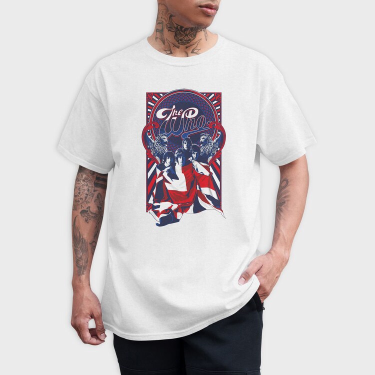 THE WHO Art1, Tricou Barbati (Unisex)