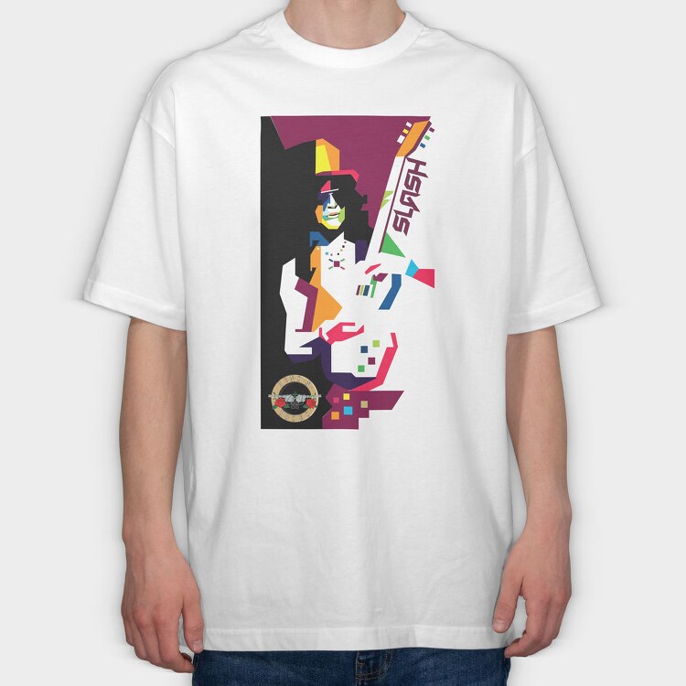 SLASH 1, Tricou Oversize Barbati (Unisex)