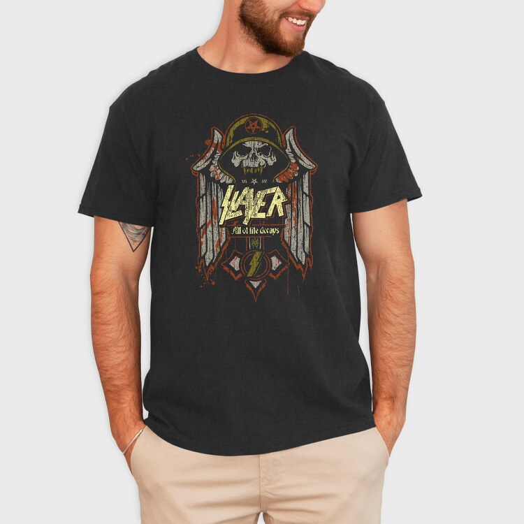 SLAYER, Tricou Barbati (Unisex)