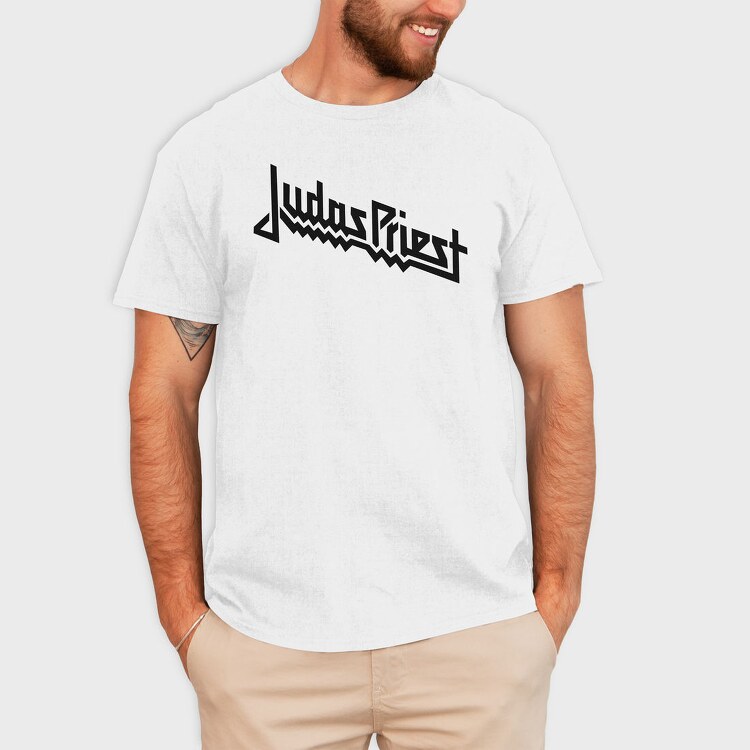 JUDAS PRIEST Band logo Art, Tricou Barbati (Unisex)