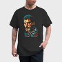 FREDDIE MERCURy Face Art, Tricou Barbati (Unisex)