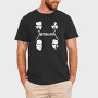 METALLICA Faces, Tricou Barbati (Unisex)
