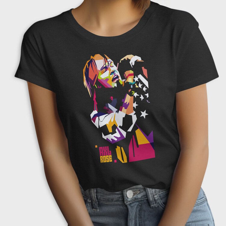 AXL ROSE Art2, Tricou Femei