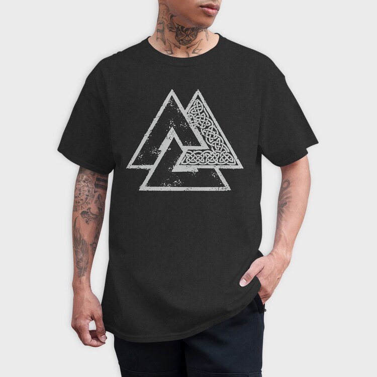 Viking Triangles, Tricou Barbati (Unisex)