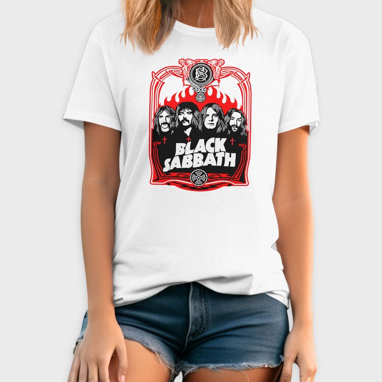 BLACK SABBATH Art design1, Tricou Barbati (Unisex)