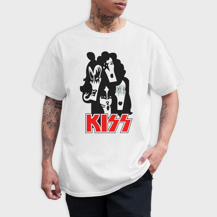KISS Art1, Tricou Barbati (Unisex)