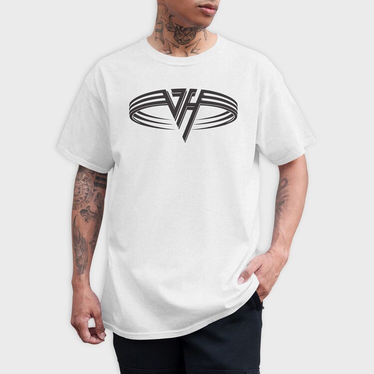 VAN HALEN Band logo design, Tricou Barbati (Unisex)