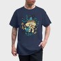 Cottagecore Moshrooms Frogs, Tricou Barbati (Unisex)