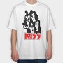 KISS Art1, Tricou Oversize Barbati (Unisex)