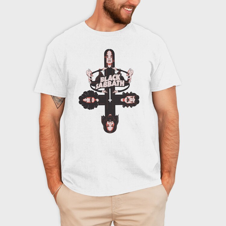 BLACK SABBATH Art design2, Tricou Barbati (Unisex)